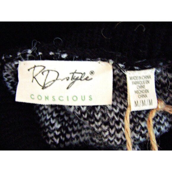 RD Style Turtleneck Sweater Check Hounds Tooth NWT - Picture 4 of 11